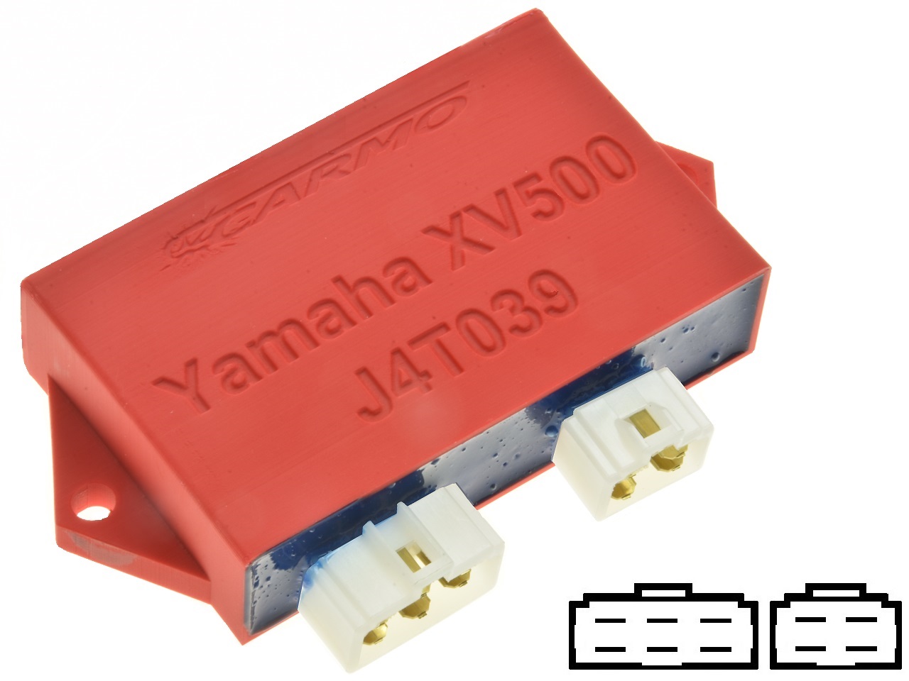 Yamaha XV500 Virago TCI CDI dispositif de commande boîte noire (J4T039, 4FT-00) - Cliquez sur l'image pour la fermer