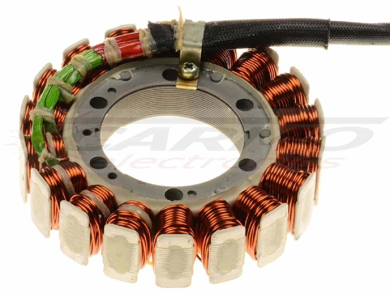 Yamaha XVS650 stator alternator rewinding - Cliquez sur l'image pour la fermer