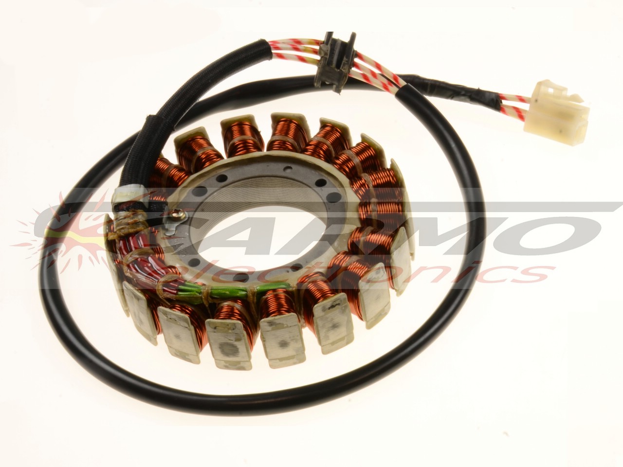Yamaha XVZ 1300 stator alternator rewinding - Cliquez sur l'image pour la fermer